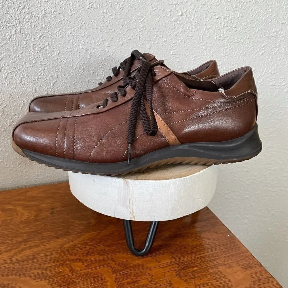 Bacco Bucci Oxford Lace Up Leather Dress Shoes Size 10